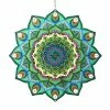 Exhart 12 in. Laser Cut Green with Beaded Details, Metal Spinner 2 Exhart 12 in. Laser Cut Green with Beaded Details, Metal Spinner -Cheap Good Directions Store exhart wind spinners 72475 rs 64 1000
