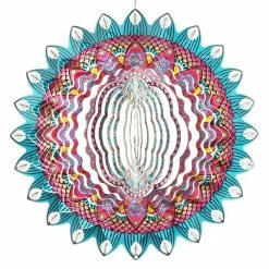 Exhart 12 in. Laser Cut Teal Mandala with Beaded Details, Metal Spinner 12 Exhart 12 in. Laser Cut Teal Mandala with Beaded Details, Metal Spinner -Cheap Good Directions Store exhart wind spinners 72479 rs 44 1000