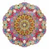 Exhart 12 in. Laser Cut Colorful Daisy Mandala with Beaded Details, Metal Spinner 2 Exhart 12 in. Laser Cut Colorful Daisy Mandala with Beaded Details, Metal Spinner -Cheap Good Directions Store exhart wind spinners 72483 rs 64 1000