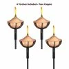 Good Directions 8 oz. Medium Polished Copper Torch (4-Pack) 1 Good Directions 8 oz. Medium Polished Copper Torch (4-Pack) -Cheap Good Directions Store good directions citronella candles torches 202ch c 64 1000