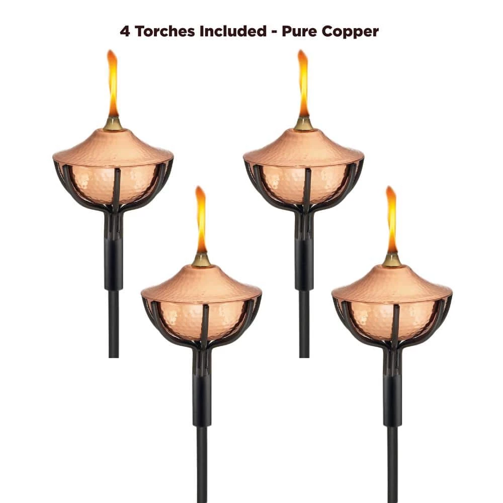 Good Directions 8 oz. Medium Polished Copper Torch (4-Pack) 3 Good Directions 8 oz. Medium Polished Copper Torch (4-Pack)