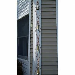 Good Directions 100% Pure Copper Diamond Rain Chain, 8-1/2 ft. Long, Extra Large Figures, Replaces Gutter Downspout 17 Good Directions 100% Pure Copper Diamond Rain Chain, 8-1/2 ft. Long, Extra Large Figures, Replaces Gutter Downspout -Cheap Good Directions Store good directions rain chains 469p 8 44 1000