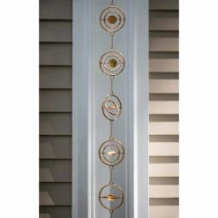 Good Directions 100% Pure Copper Stellar Rain Chain, 8-1/2 ft. Long, 13 Large Figures, Replaces Gutter Downspout -Cheap Good Directions Store good directions rain chains 472p 8 44 1000