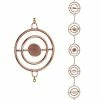 Good Directions 100% Pure Copper Stellar Rain Chain, 8-1/2 ft. Long, 13 Large Figures, Replaces Gutter Downspout