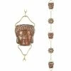 Good Directions 100% Pure Copper Buddha Head Rain Chain, 8-1/2 ft. Long, Antiqued Copper, 12 Figures, Replaces Downspout 2 Good Directions 100% Pure Copper Buddha Head Rain Chain, 8-1/2 ft. Long, Antiqued Copper, 12 Figures, Replaces Downspout -Cheap Good Directions Store good directions rain chains 474v3 8 64 1000