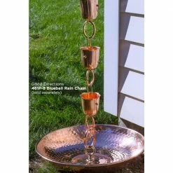 Good Directions 100% Pure Copper Rain Chain Basin, Large 16-1/2 in. Dia., 4 in. High, Hand Hammered Design 16 Good Directions 100% Pure Copper Rain Chain Basin, Large 16-1/2 in. Dia., 4 in. High, Hand Hammered Design -Cheap Good Directions Store good directions rain chains 479p 1f 1000