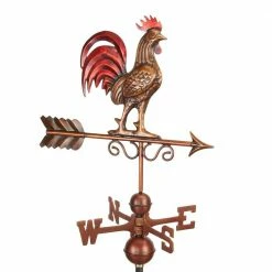 Good Directions Bantam Red Rooster Weathervane - Pure Copper Hand Multi-Color Patina 12 Good Directions Bantam Red Rooster Weathervane - Pure Copper Hand Multi-Color Patina -Cheap Good Directions Store good directions weathervanes 1975red c3 1000