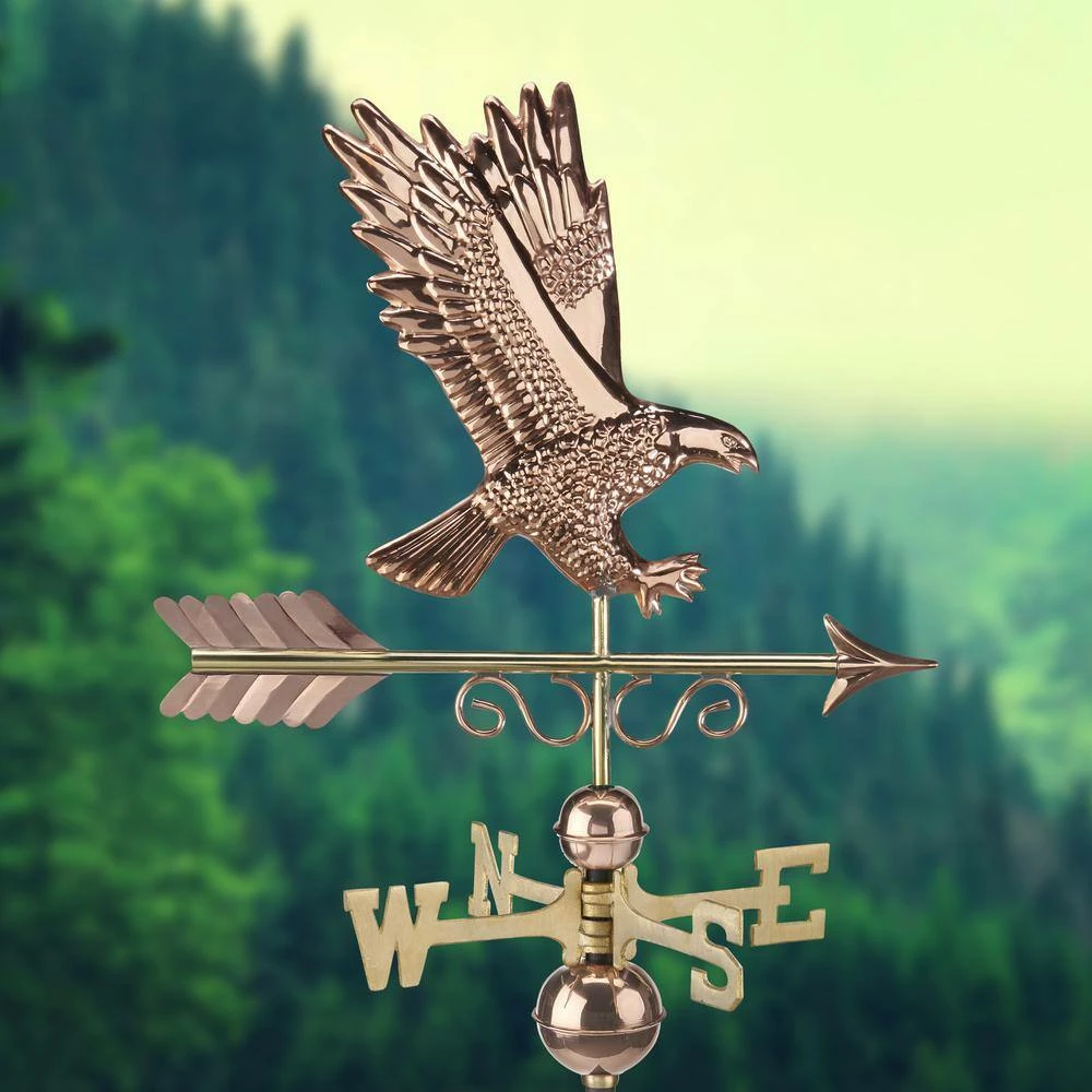 Good Directions Majestic Eagle Pure Copper Weathervane 8 Good Directions Majestic Eagle Pure Copper Weathervane - Image 6