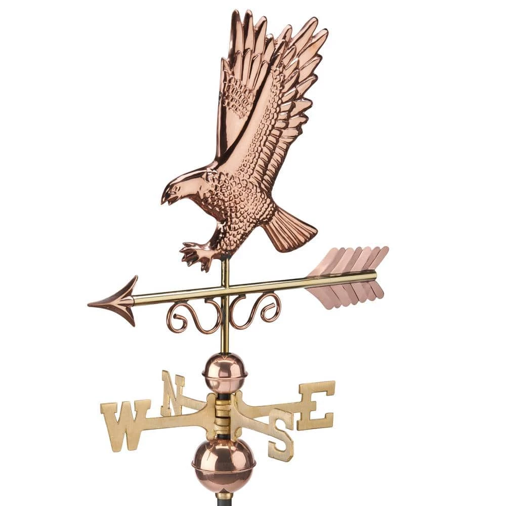 Good Directions Majestic Eagle Pure Copper Weathervane 3 Good Directions Majestic Eagle Pure Copper Weathervane