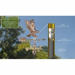 Good Directions Majestic Eagle Pure Copper Weathervane 16 Good Directions Majestic Eagle Pure Copper Weathervane -Cheap Good Directions Store good directions weathervanes 1979p fa 1000