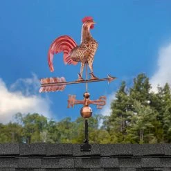Good Directions Rooster Weathervane - Pure Copper Hand Finished Multi-Color Patina 20 Good Directions Rooster Weathervane - Pure Copper Hand Finished Multi-Color Patina -Cheap Good Directions Store good directions weathervanes 501red fa 1000