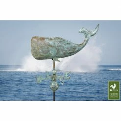 Good Directions 37 in. Whale Weathervane - Blue Verde Copper 11 Good Directions 37 in. Whale Weathervane - Blue Verde Copper -Cheap Good Directions Store good directions weathervanes 505v1 1f 1000