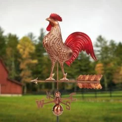 Good Directions Large Rooster Weathervane - Pure Copper Hand Finished Multi-Color Patina 21 Good Directions Large Rooster Weathervane - Pure Copper Hand Finished Multi-Color Patina -Cheap Good Directions Store good directions weathervanes 515red 76 1000