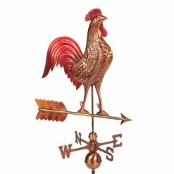 Good Directions Large Rooster Weathervane - Pure Copper Hand Finished Multi-Color Patina 16 Good Directions Large Rooster Weathervane - Pure Copper Hand Finished Multi-Color Patina -Cheap Good Directions Store good directions weathervanes 515red c3 1000