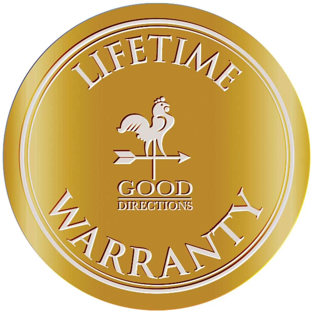 Good Directions Crowing Rooster Weathervane - Pure Copper 6 Good Directions Crowing Rooster Weathervane - Pure Copper - Image 4