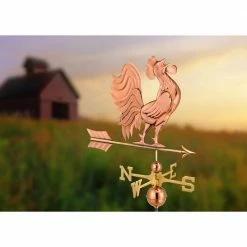 Good Directions Crowing Rooster Weathervane - Pure Copper 15 Good Directions Crowing Rooster Weathervane - Pure Copper -Cheap Good Directions Store good directions weathervanes 637p 1f 1000