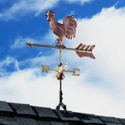 Good Directions Rooster Cottage Weathervane - Pure Copper with Roof Mount 15 Good Directions Rooster Cottage Weathervane - Pure Copper with Roof Mount -Cheap Good Directions Store good directions weathervanes 802pr 44 1000