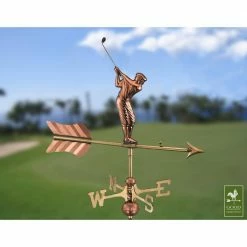 Good Directions Golfer Cottage Weathervane - Pure Copper with Roof Mount 9 Good Directions Golfer Cottage Weathervane - Pure Copper with Roof Mount -Cheap Good Directions Store good directions weathervanes 816pr 40 1000