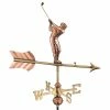 Good Directions Golfer Cottage Weathervane - Pure Copper with Roof Mount 2 Good Directions Golfer Cottage Weathervane - Pure Copper with Roof Mount -Cheap Good Directions Store good directions weathervanes 816pr 64 1000