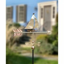 Good Directions Sailboat Garden Weathervane - Pure Copper with Garden Pole 12 Good Directions Sailboat Garden Weathervane - Pure Copper with Garden Pole -Cheap Good Directions Store good directions weathervanes 8803pg 1f 1000