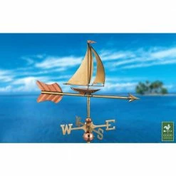 Good Directions Sailboat Garden Weathervane - Pure Copper with Garden Pole 13 Good Directions Sailboat Garden Weathervane - Pure Copper with Garden Pole -Cheap Good Directions Store good directions weathervanes 8803pg 44 1000