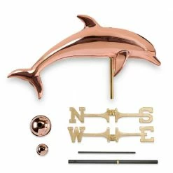Good Directions Pure Copper Dolphin Weathervane 14 Good Directions Pure Copper Dolphin Weathervane -Cheap Good Directions Store good directions weathervanes 9507p 1f 1000