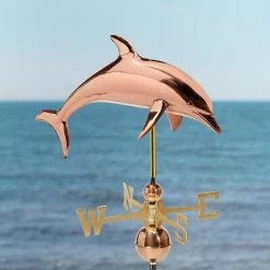 Good Directions Pure Copper Dolphin Weathervane 16 Good Directions Pure Copper Dolphin Weathervane -Cheap Good Directions Store good directions weathervanes 9507p fa 1000