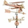 Good Directions Biplane with Arrow Weathervane-Pure Copper 2 Good Directions Biplane with Arrow Weathervane-Pure Copper -Cheap Good Directions Store good directions weathervanes 9521pa 64 1000