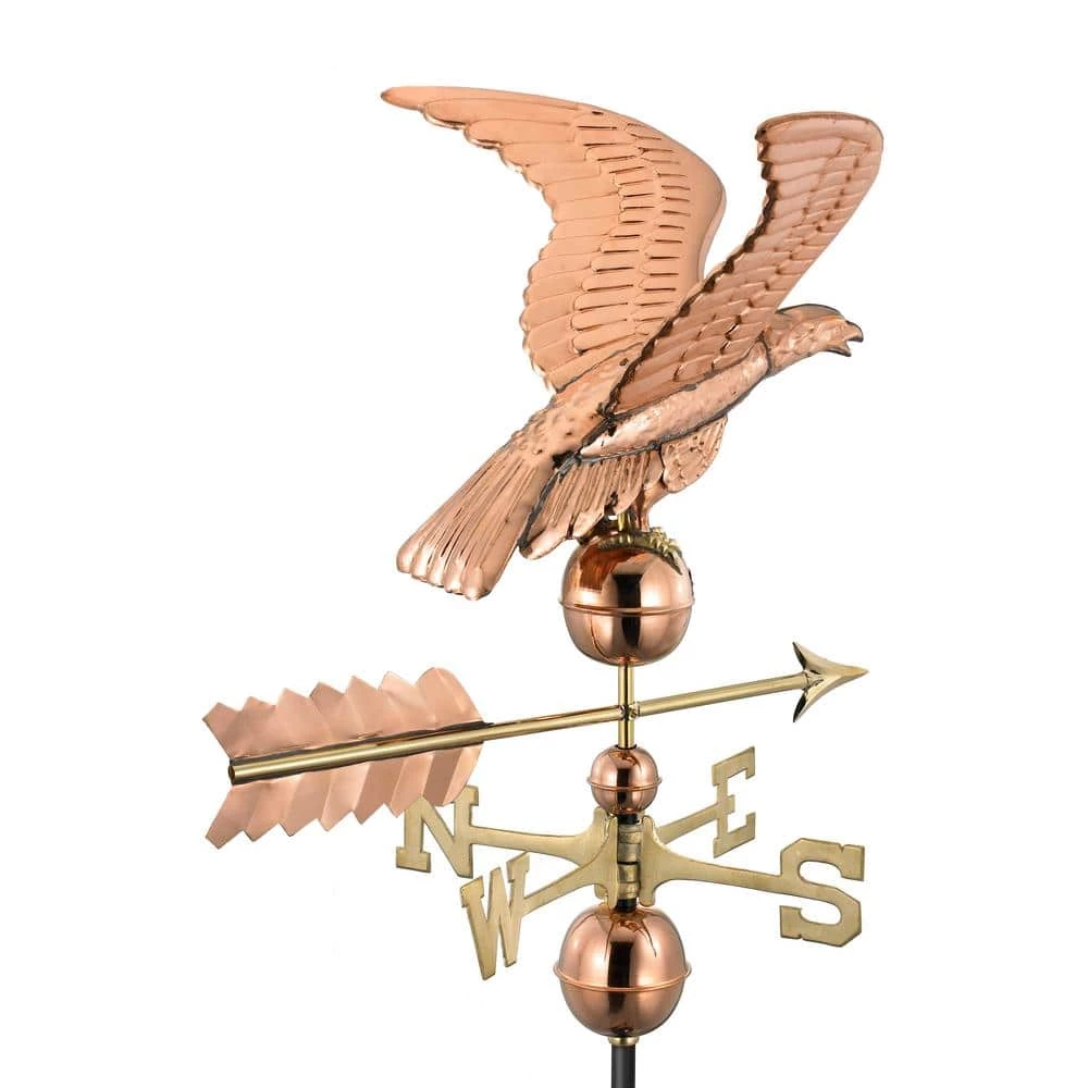 Good Directions Smithsonian Eagle Weathervane - Pure Copper 10 Good Directions Smithsonian Eagle Weathervane - Pure Copper - Image 8