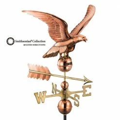 Good Directions Smithsonian Eagle Weathervane - Pure Copper
