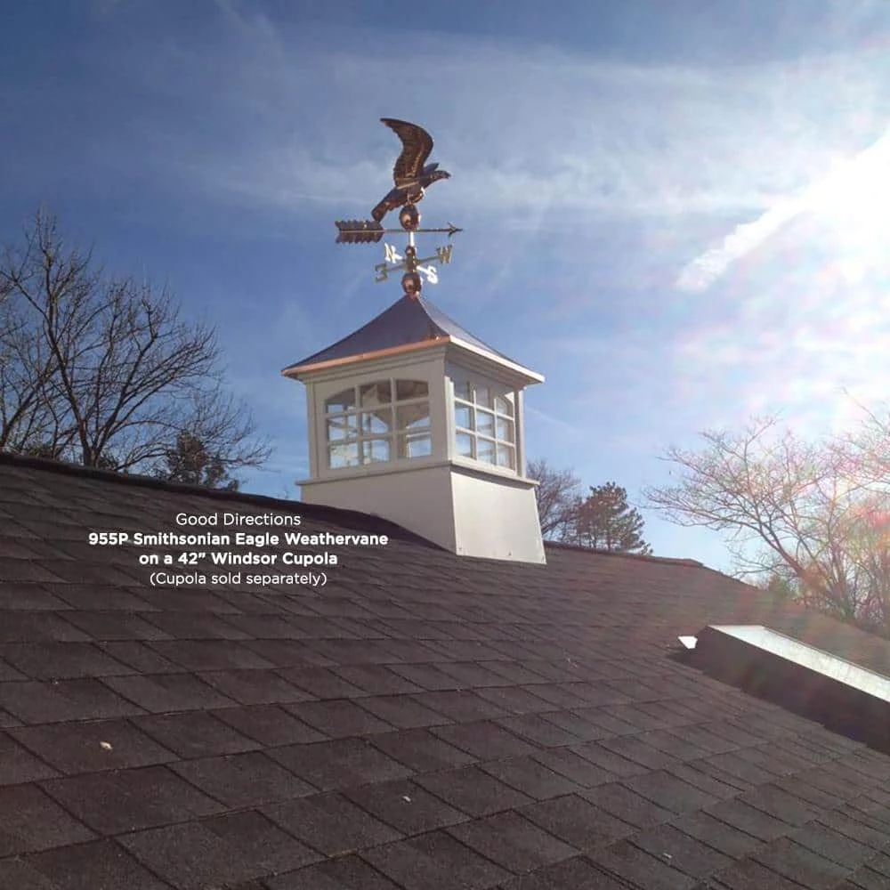Good Directions Smithsonian Eagle Weathervane - Pure Copper 12 Good Directions Smithsonian Eagle Weathervane - Pure Copper - Image 10