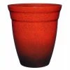 Classic Home & Garden 12 in. Lava Red Allaire Resin Planter 1 Classic Home & Garden 12 in. Lava Red Allaire Resin Planter -Cheap Good Directions Store lava red classic home garden plant pots 3 804lr 1 64 1000