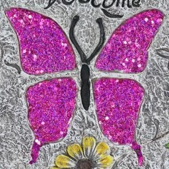 Exhart Dragonfly and Butterfly 9.65 in. x 0.79 in. x 9.65 in. Fliers Resin Step Stone (Set of 2 ) 12 Exhart Dragonfly and Butterfly 9.65 in. x 0.79 in. x 9.65 in. Fliers Resin Step Stone (Set of 2 ) -Cheap Good Directions Store multicolor exhart stepping stones 70394 rs 44 1000