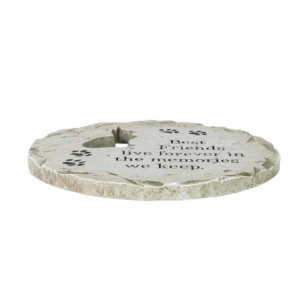 Exhart Cat Memorial Marker 11.75 in. x 11.75 in. x 0.875 in. Cat Memorial Magnesium Step Stone 7 Exhart Cat Memorial Marker 11.75 in. x 11.75 in. x 0.875 in. Cat Memorial Magnesium Step Stone - Image 5