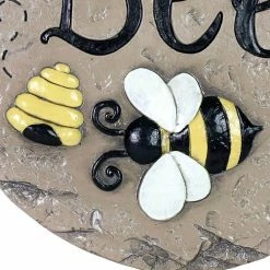 Exhart Let It Bee 9.84 in. x 9.84 in. x 0.87 in. Bee Magnesium Step Stone 10 Exhart Let It Bee 9.84 in. x 9.84 in. x 0.87 in. Bee Magnesium Step Stone -Cheap Good Directions Store multicolor exhart stepping stones 73195 rs 4f 1000