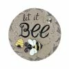 Exhart Let It Bee 9.84 in. x 9.84 in. x 0.87 in. Bee Magnesium Step Stone 2 Exhart Let It Bee 9.84 in. x 9.84 in. x 0.87 in. Bee Magnesium Step Stone -Cheap Good Directions Store multicolor exhart stepping stones 73195 rs 64 1000