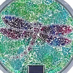 Exhart Solar Mosaic Dragonfly 10.04 in. x 10.04 in. x 1.57 in. Dragonfly Resin Step Stone 12 Exhart Solar Mosaic Dragonfly 10.04 in. x 10.04 in. x 1.57 in. Dragonfly Resin Step Stone -Cheap Good Directions Store multicolor exhart stepping stones 74303 rs 4f 1000