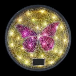 Exhart Solar Mosaic Butterfly 10.04 in. x 10.04 in. x 1.57 in. Butterfly Resin Step Stone 19 Exhart Solar Mosaic Butterfly 10.04 in. x 10.04 in. x 1.57 in. Butterfly Resin Step Stone -Cheap Good Directions Store multicolor exhart stepping stones 74304 rs fa 1000