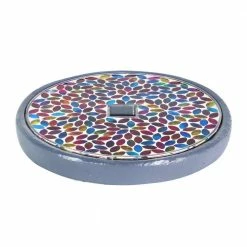 Exhart Solar Mosaic Flower 10.04 in. x 10.04 in. x 1.57 in. Flower Resin Step Stone 14 Exhart Solar Mosaic Flower 10.04 in. x 10.04 in. x 1.57 in. Flower Resin Step Stone -Cheap Good Directions Store multicolor exhart stepping stones 74306 rs 44 1000