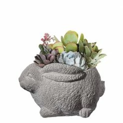 Classic Home & Garden Cement Buddies Large Natural Cement Rabbit Planter 8 Classic Home & Garden Cement Buddies Large Natural Cement Rabbit Planter -Cheap Good Directions Store natural classic home garden plant pots 9 3442 1 4f 1000