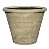 Classic Home & Garden 22 in. Anson Pot LavaStone Planter, Natural