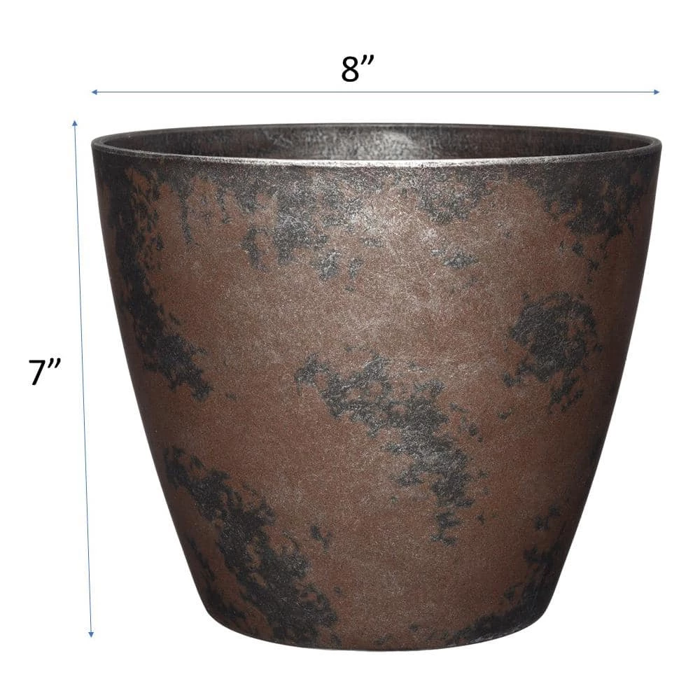 Classic Home & Garden Vogue 8 in. Northern Lights Resin Planter 6 Classic Home & Garden Vogue 8 in. Northern Lights Resin Planter - Image 4