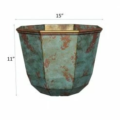 Classic Home & Garden 15 in. Patina Copper Shaina Resin Planter 9 Classic Home & Garden 15 in. Patina Copper Shaina Resin Planter -Cheap Good Directions Store patina copper classic home garden plant pots 8005 378r 1f 1000