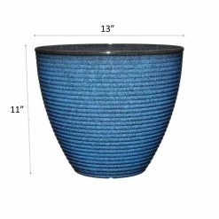 Classic Home & Garden 13 in. Perfect Blue Cali Resin Planter 9 Classic Home & Garden 13 in. Perfect Blue Cali Resin Planter -Cheap Good Directions Store perfect blue classic home garden plant pots 4783 406r 1f 1000