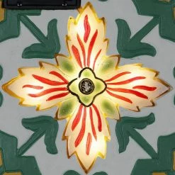 Exhart Solar Mediterranean 10.04 in. x 10.04 in. x 1.18 in. Pink Flower Resin Step Stone 18 Exhart Solar Mediterranean 10.04 in. x 10.04 in. x 1.18 in. Pink Flower Resin Step Stone -Cheap Good Directions Store pink exhart stepping stones 72146 rs 44 1000