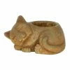 Classic Home & Garden Cement Buddies Small Rust Cement Sleeping Cat Planter 2 Classic Home & Garden Cement Buddies Small Rust Cement Sleeping Cat Planter -Cheap Good Directions Store rust classic home garden plant pots 260010p 433 64 1000