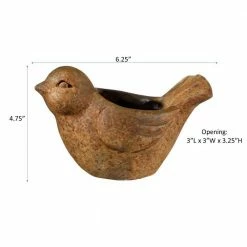 Classic Home & Garden Small Rust Cement Bird Planter 7 Classic Home & Garden Small Rust Cement Bird Planter -Cheap Good Directions Store rust classic home garden plant pots 9 3411r 1 1f 1000