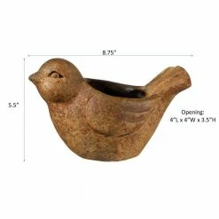 Classic Home & Garden Large Rust Cement Bird Planter 7 Classic Home & Garden Large Rust Cement Bird Planter -Cheap Good Directions Store rust classic home garden plant pots 9 3412r 1 4f 1000