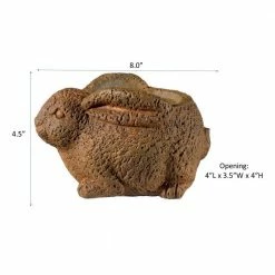 Classic Home & Garden Cement Buddies 8 in. Rust Cement Rabbit Planter 7 Classic Home & Garden Cement Buddies 8 in. Rust Cement Rabbit Planter -Cheap Good Directions Store rust classic home garden plant pots 9 3442r 1 4f 1000