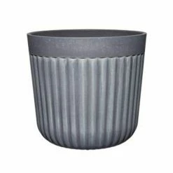 Classic Home & Garden Arlington 10 in. Fluted Shadow Slate Resin Planter Fits 10 in. Drop-N-Decorate Plant 9 Classic Home & Garden Arlington 10 in. Fluted Shadow Slate Resin Planter Fits 10 in. Drop-N-Decorate Plant -Cheap Good Directions Store shadow slate classic home garden plant pots hd1426 601r 4f 1000